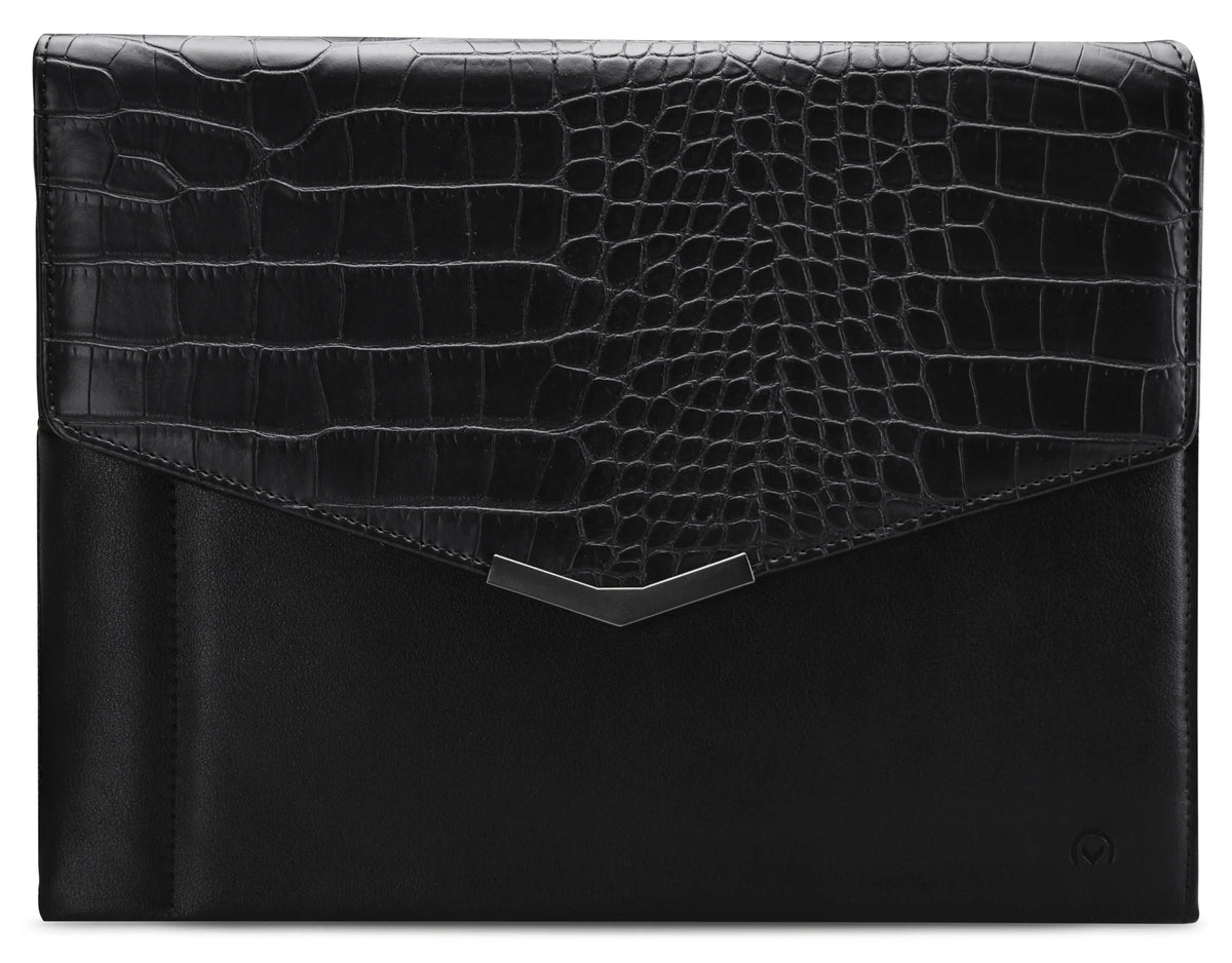 Mobilize Elegant Universal Tablet Clutch Black Croco - Essentify
