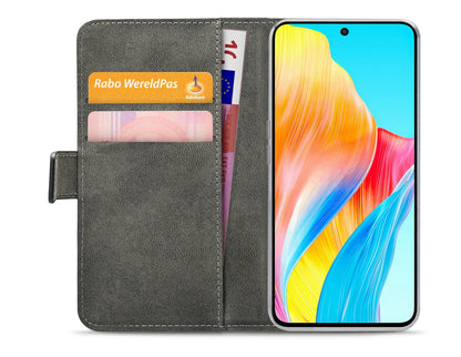 Mobilize Classic Gelly Wallet Book Case Oppo A98 5G Black - Essentify