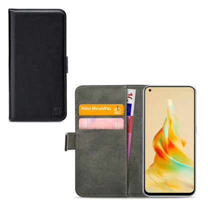 Mobilize Classic Gelly Wallet Book Case Oppo Reno8 T 4G Black - Essentify