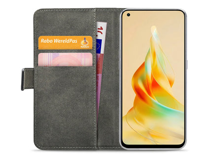 Mobilize Classic Gelly Wallet Book Case Oppo Reno8 T 4G Black - Essentify