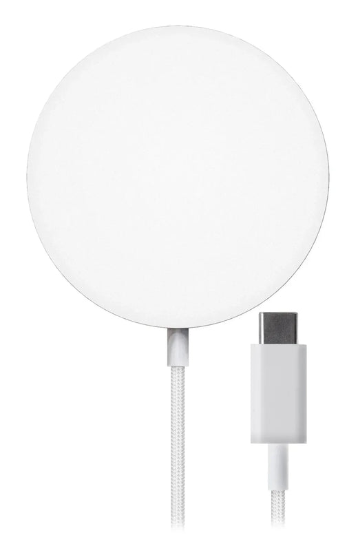 Mobilize Strong Magnetic Wireless Charger Magsafe Compatible 15W White - Acrylic - Essentify