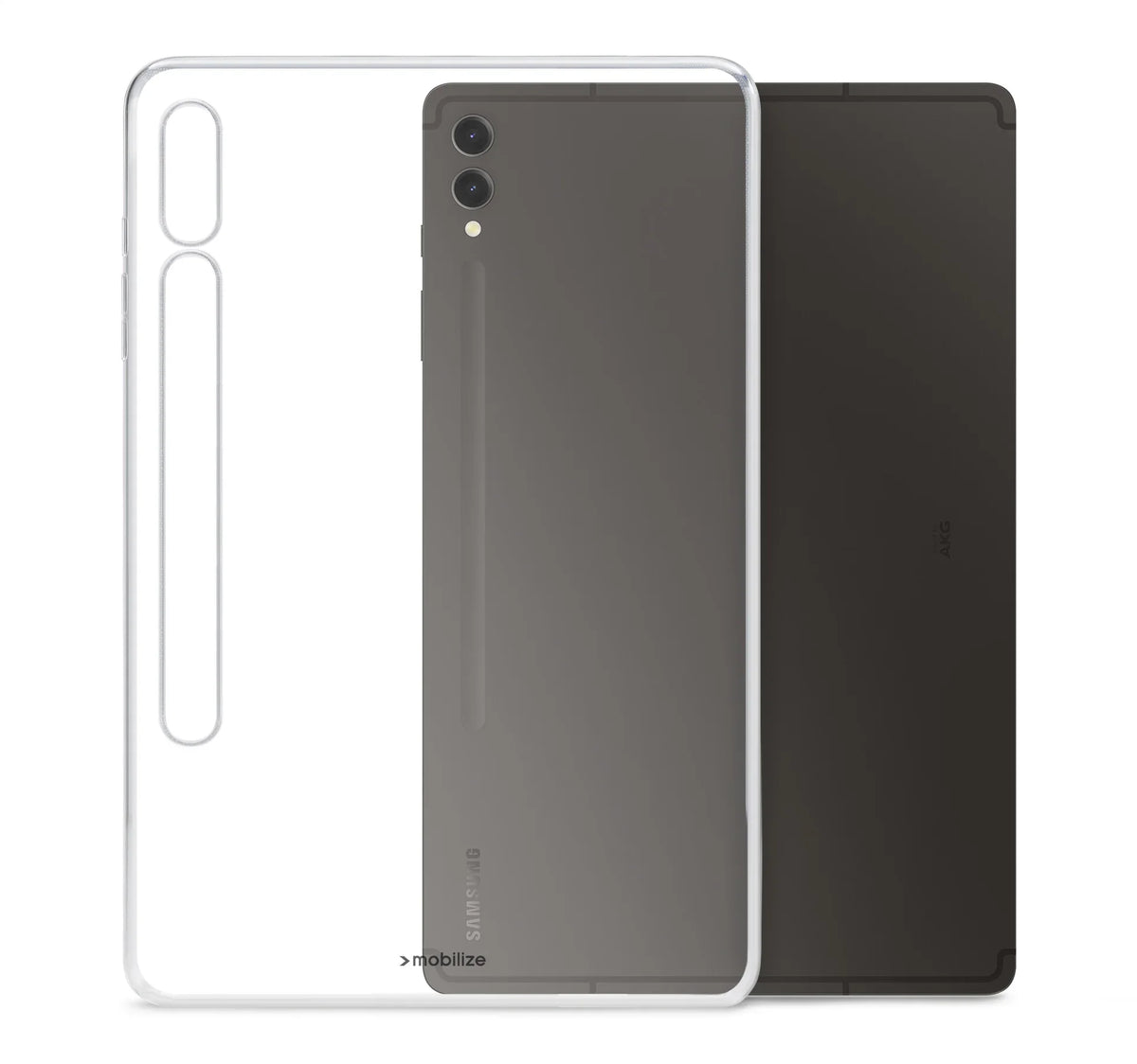 Mobilize Gelly Case Samsung Galaxy Tab S9+/S9 Fe+/S10+ 12.4 Clear - Essentify