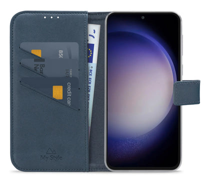 My Style Flex Wallet For Samsung Galaxy S23 Fe 5G Ocean Blue - Essentify