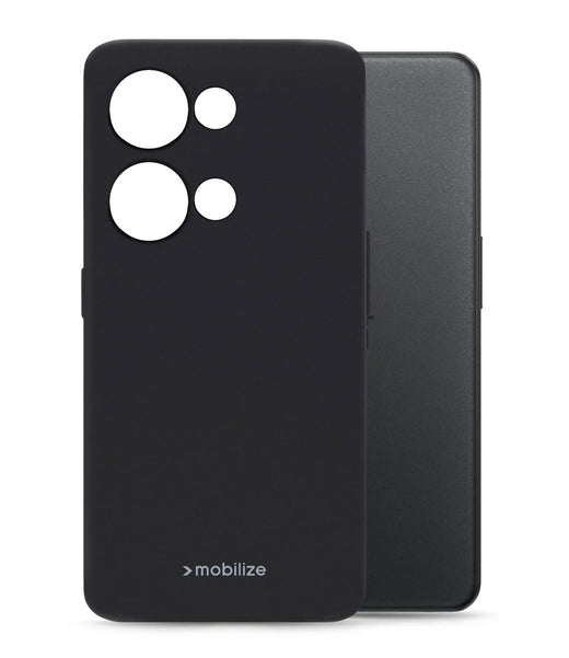 Mobilize Rubber Gelly Case Oneplus Nord 3 5G Matt Black - Essentify