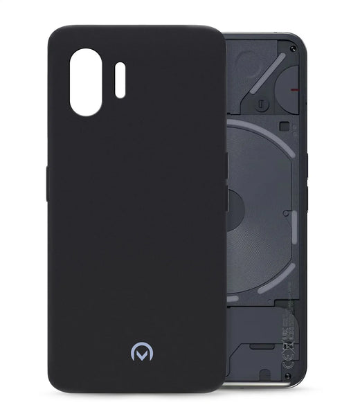 Mobilize Rubber Gelly Case Nothing Phone (2) Matt Black - Essentify