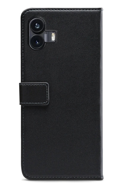 Mobilize Classic Gelly Wallet Book Case Nothing Phone (2) Black - Essentify