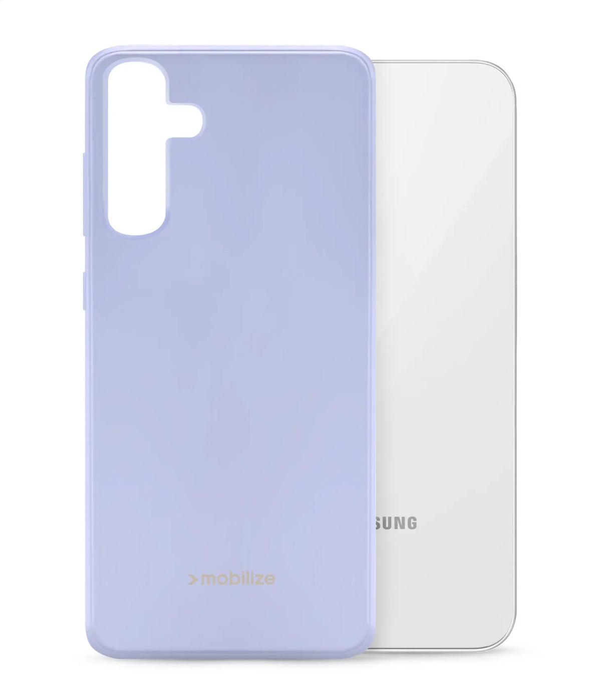 Mobilize Rubber Gelly Case Samsung Galaxy S23 Fe 5G Pastel Purple - Essentify