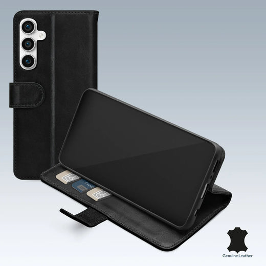 Mobilize Leather Wallet Samsung Galaxy S23 Fe 5G Black - Essentify
