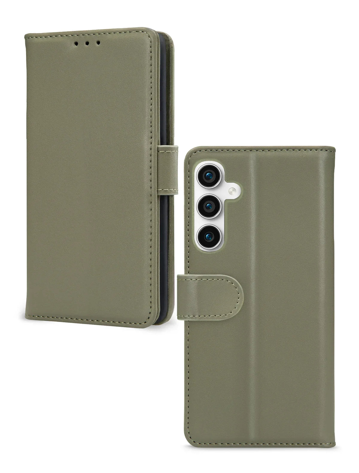 Mobilize Premium Gelly Wallet Book Case Samsung Galaxy S23 Fe 5G Green - Essentify