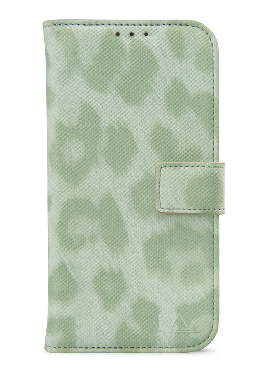My Style Flex Wallet For Apple Iphone 15 Pro Green Leopard - Essentify