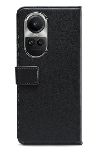 Mobilize Classic Gelly Wallet Book Case Oppo Reno10/Reno10 Pro 5G Black - Essentify