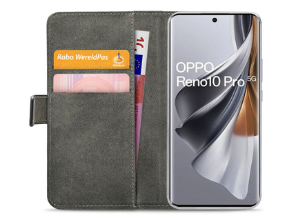 Mobilize Classic Gelly Wallet Book Case Oppo Reno10/Reno10 Pro 5G Black - Essentify