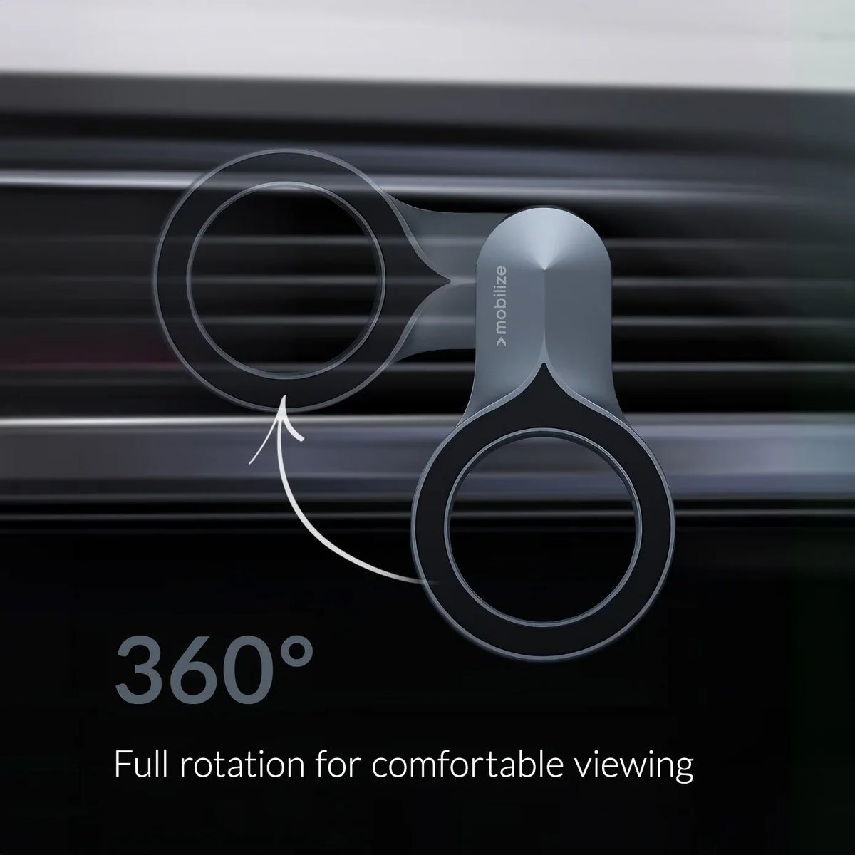 Mobilize Magsafe Airvent Holder Black - Essentify