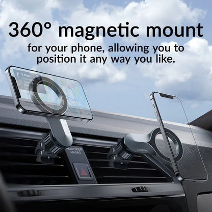 Mobilize Magsafe Airvent Holder Black - Essentify