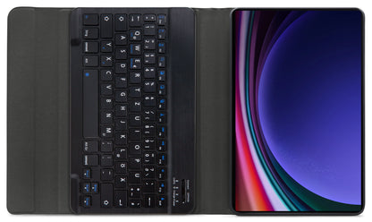 Mobilize Detachable Bluetooth Keyboard Case Samsung Galaxy Tab S9 11/S9 Fe 10.9 Black Qwertz - Essentify