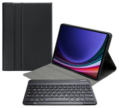 Mobilize Detachable Bluetooth Keyboard Case Samsung Galaxy Tab S9+/S9 Fe+/S10+ 12.4 Black Qwertz - Essentify