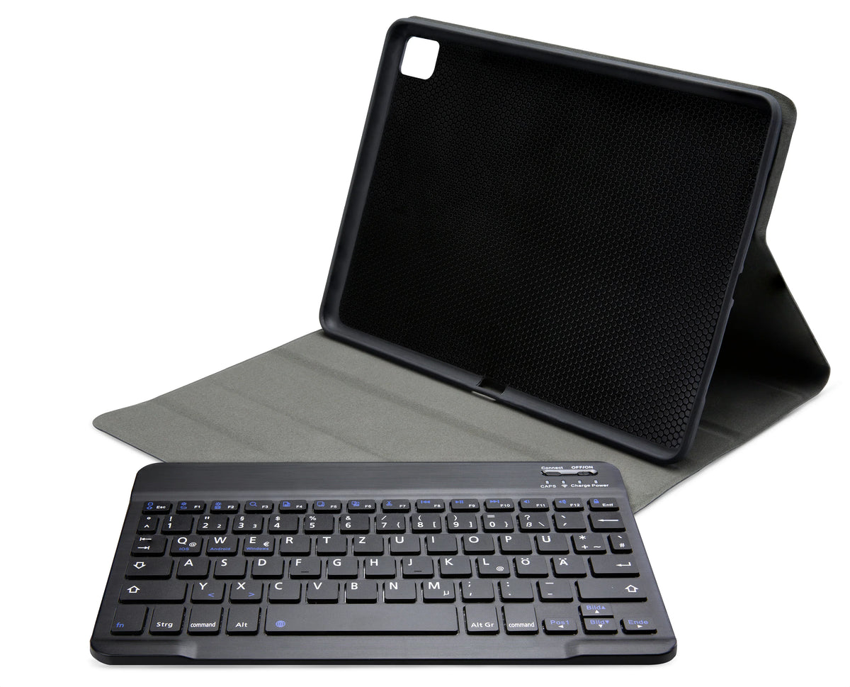 Mobilize Detachable Bluetooth Keyboard Case Samsung Galaxy Tab S9+/S9 Fe+/S10+ 12.4 Black Qwertz - Essentify