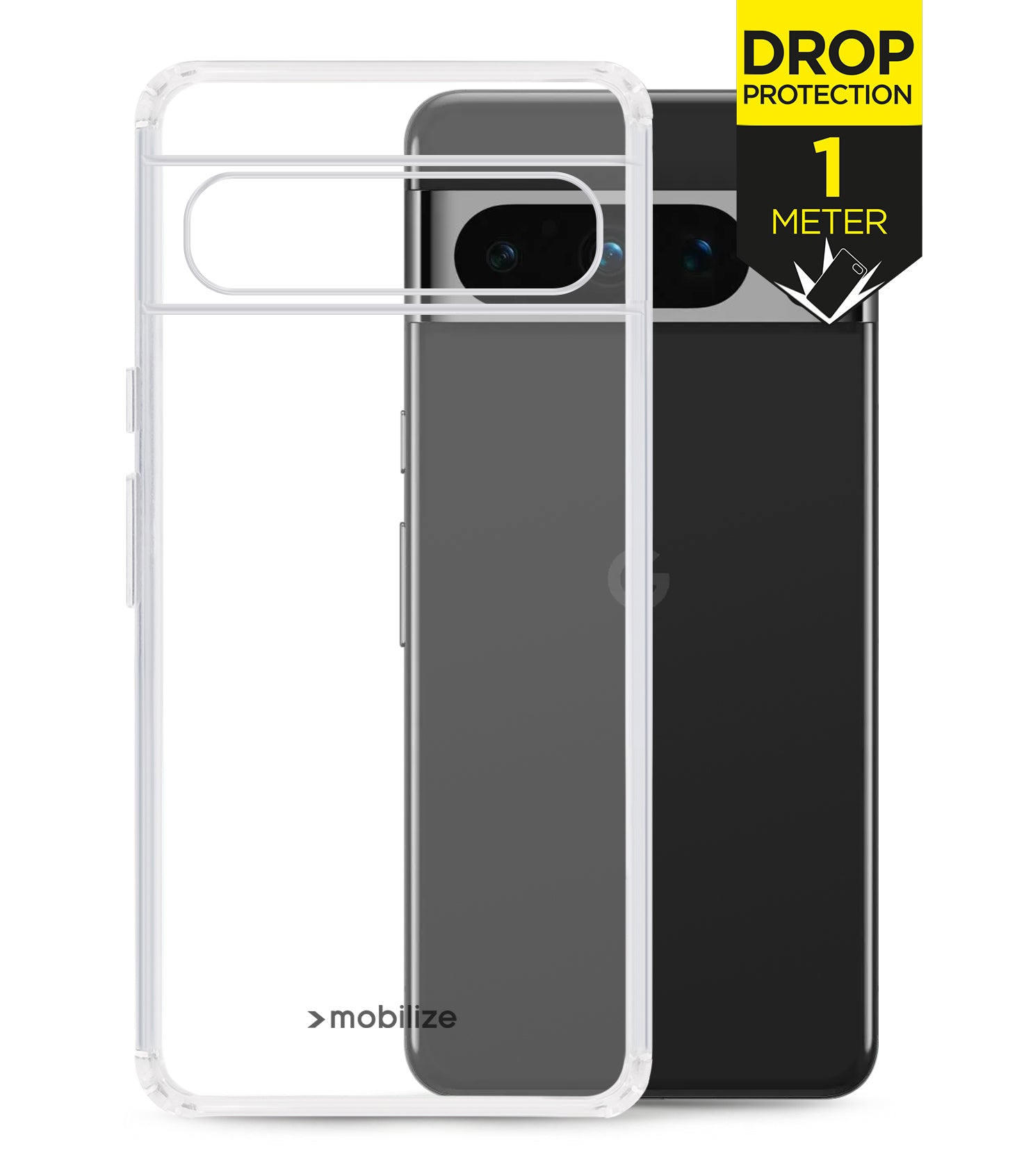 Mobilize Naked Protection Case Google Pixel 8 Pro Clear