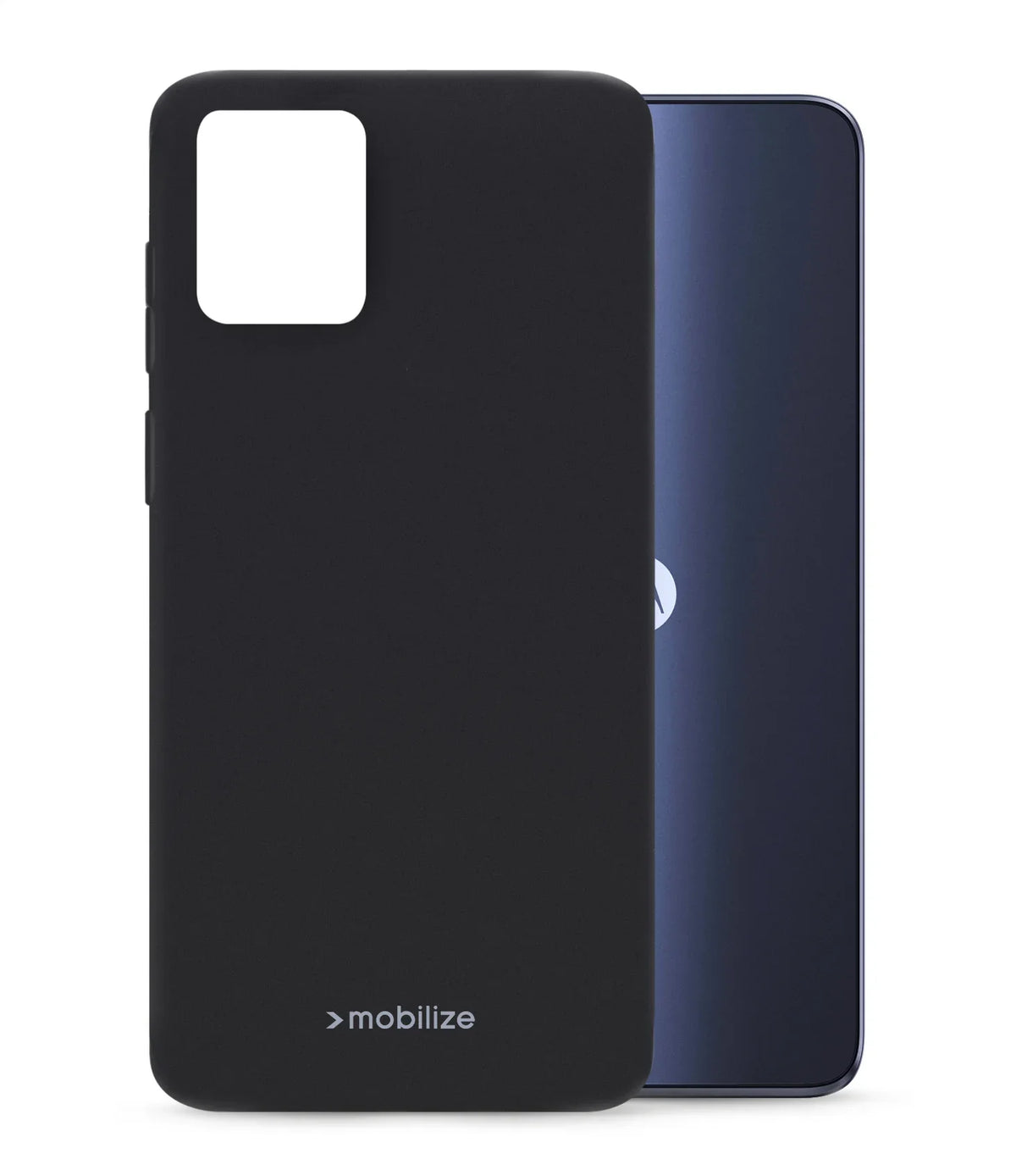 Mobilize Rubber Gelly Case Motorola Moto G54 Matt Black - Essentify
