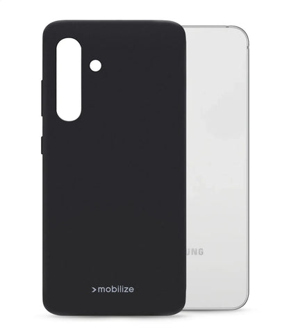 Mobilize Rubber Gelly Case Samsung Galaxy S24 5G/S25 5G Matt Black - Essentify