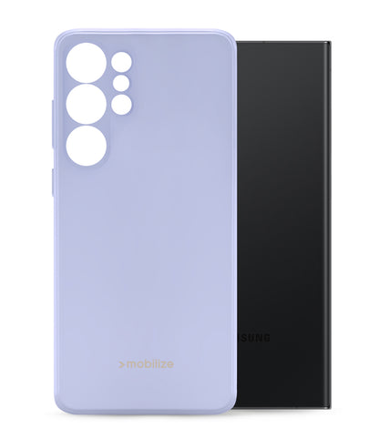 Mobilize Rubber Gelly Case Samsung Galaxy S24 Ultra 5G Pastel Purple