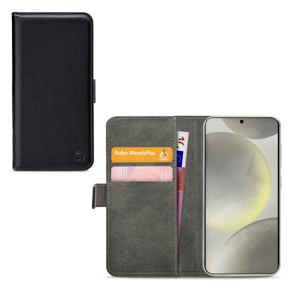 Mobilize Classic Gelly Wallet Book Case Samsung Galaxy S24 5G/S25 5G Black - Essentify