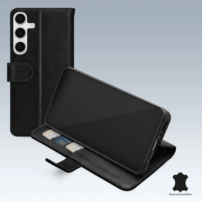 Mobilize Leather Wallet Samsung Galaxy S24+ 5G Black - Essentify