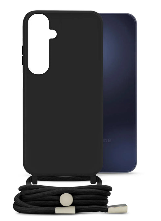 Mobilize Lanyard Gelly Case For Samsung Galaxy A15 4G/5G Black - Essentify