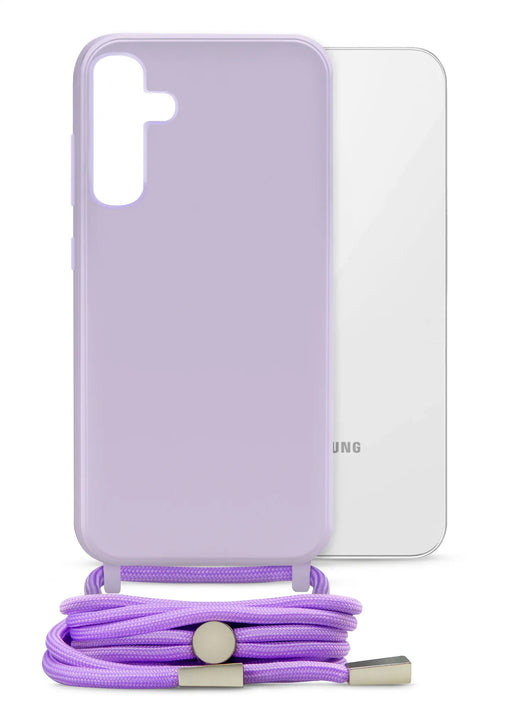 Mobilize Lanyard Gelly Case For Samsung Galaxy S24+ 5G Pastel Purple - Essentify