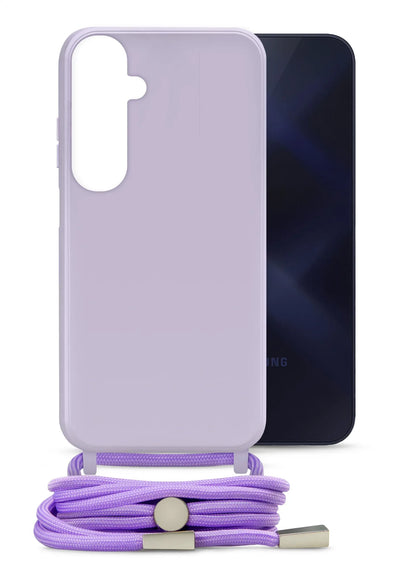 Mobilize Lanyard Gelly Case For Samsung Galaxy A15 4G/5G Pastel Purple - Essentify