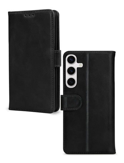 Mobilize Premium Gelly Wallet Book Case Samsung Galaxy S24 5G/S25 5G Black - Essentify