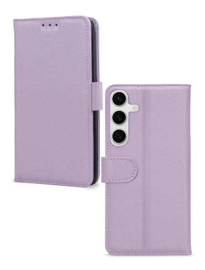 Mobilize Premium Gelly Wallet Book Case Samsung Galaxy S24 5G/S25 5G Purple - Essentify