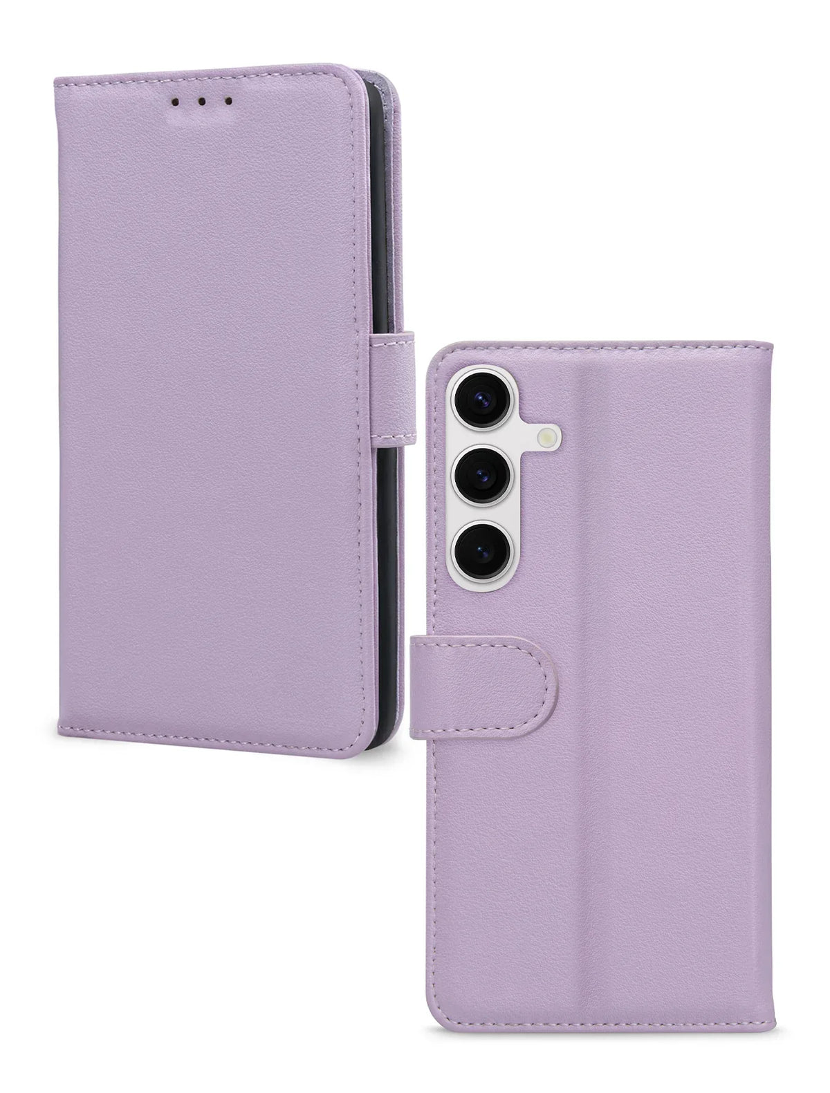 Mobilize Premium Gelly Wallet Book Case Samsung Galaxy S24+ 5G Purple - Essentify