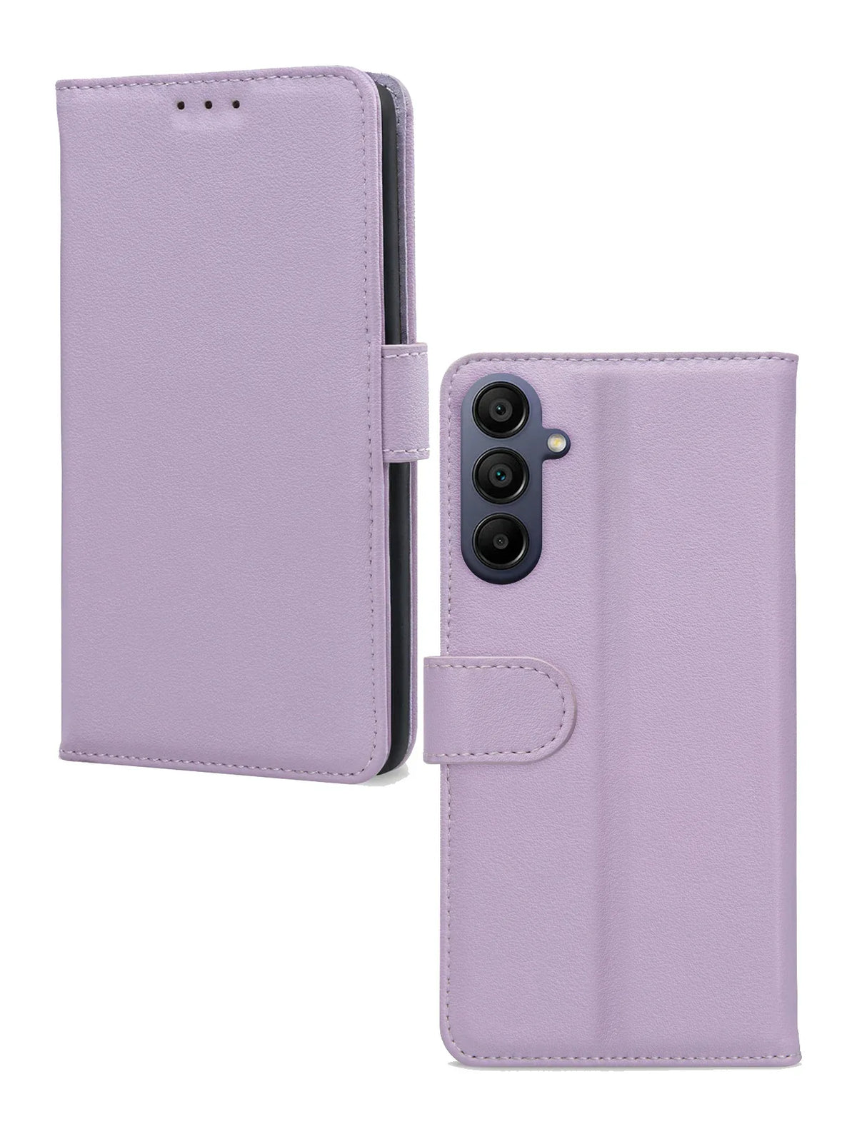 Mobilize Premium Gelly Wallet Book Case Samsung Galaxy A15 4G/5G Purple - Essentify