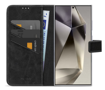 My Style Flex Wallet For Samsung Galaxy S24 Ultra 5G Black