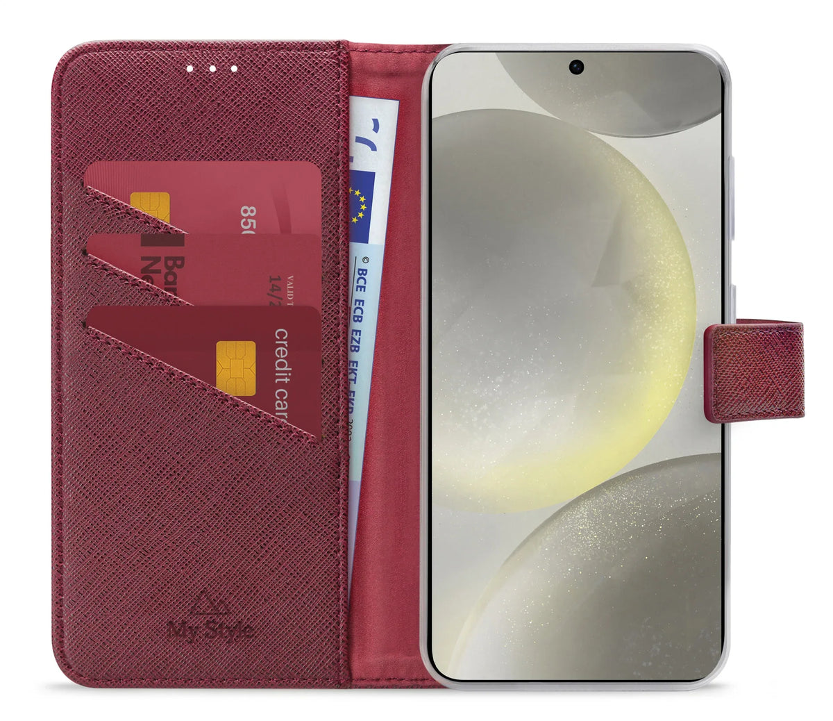 My Style Flex Wallet For Samsung Galaxy S24+ 5G Bordeaux - Essentify
