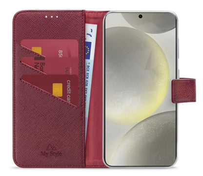 My Style Flex Wallet For Samsung Galaxy S24+ 5G Bordeaux - Essentify
