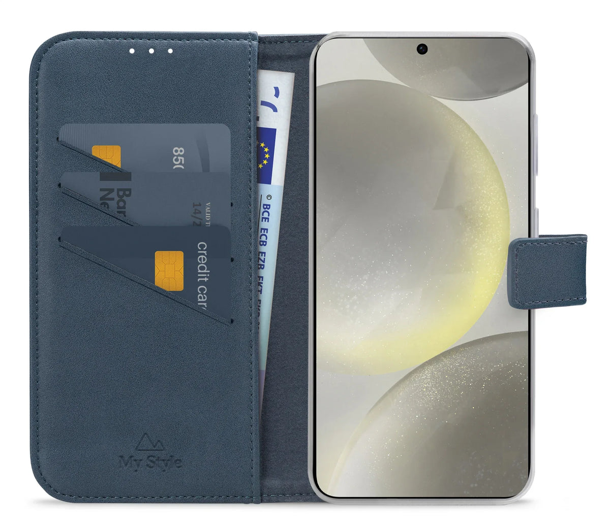 My Style Flex Wallet For Samsung Galaxy S24+ 5G Ocean Blue - Essentify