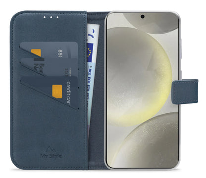 My Style Flex Wallet For Samsung Galaxy S24+ 5G Ocean Blue - Essentify