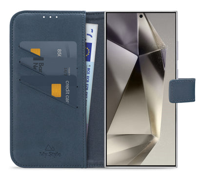 My Style Flex Wallet For Samsung Galaxy S24 Ultra 5G Ocean Blue