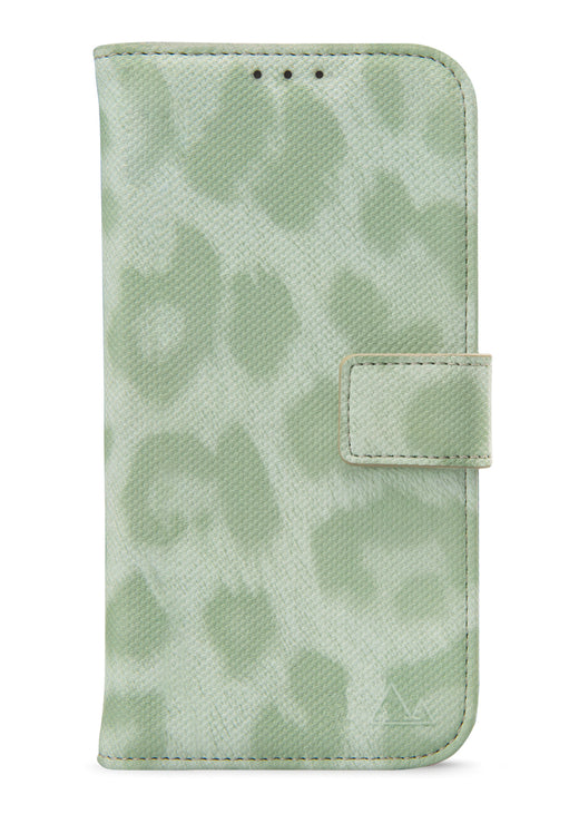 My Style Flex Wallet For Samsung Galaxy S24 5G/S25 5G Green Leopard