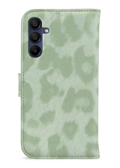 My Style Flex Wallet For Samsung Galaxy A15 4G/5G Green Leopard - Essentify
