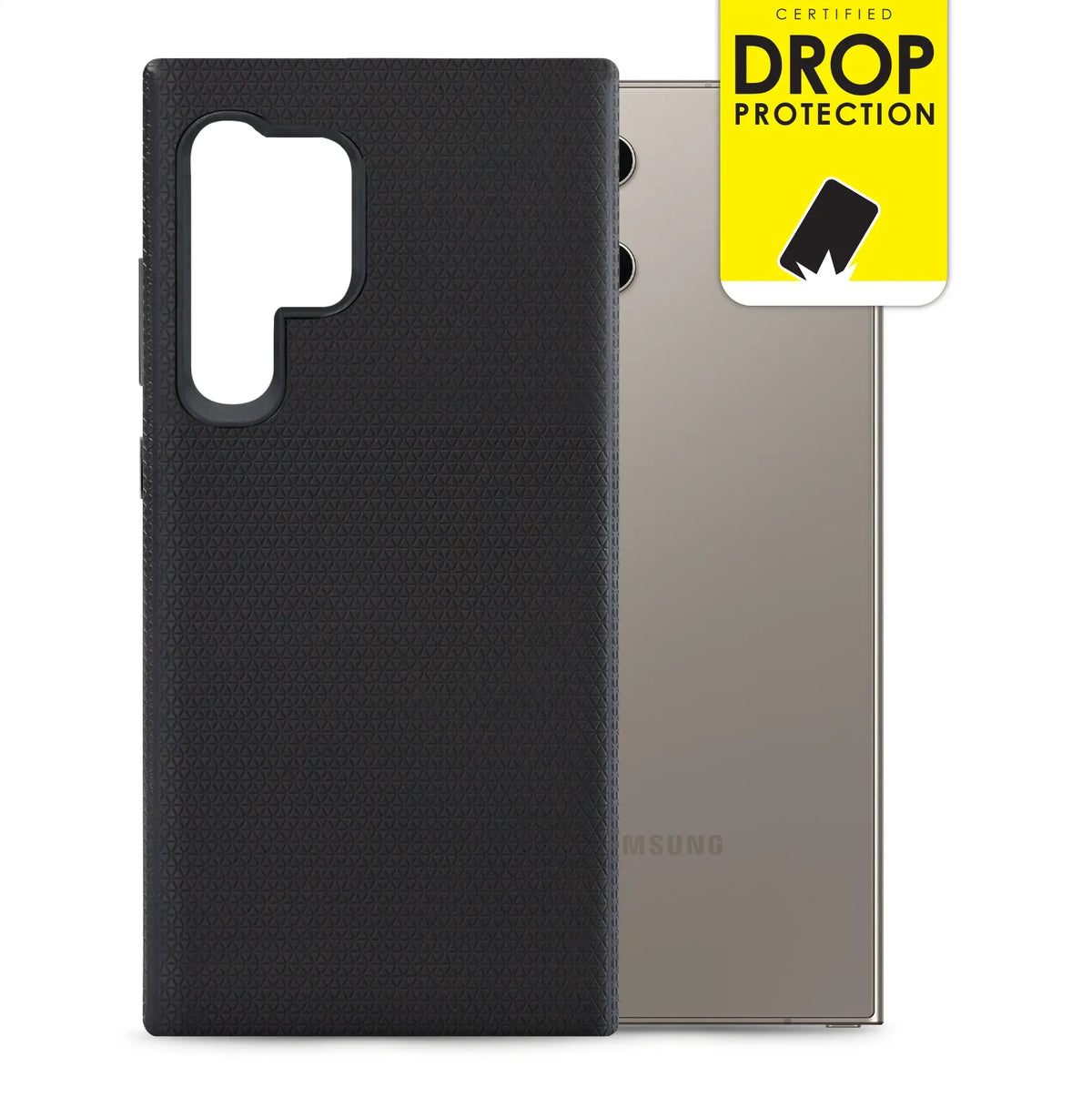 My Style Tough Case For Samsung Galaxy S24 Ultra 5G Black - Essentify