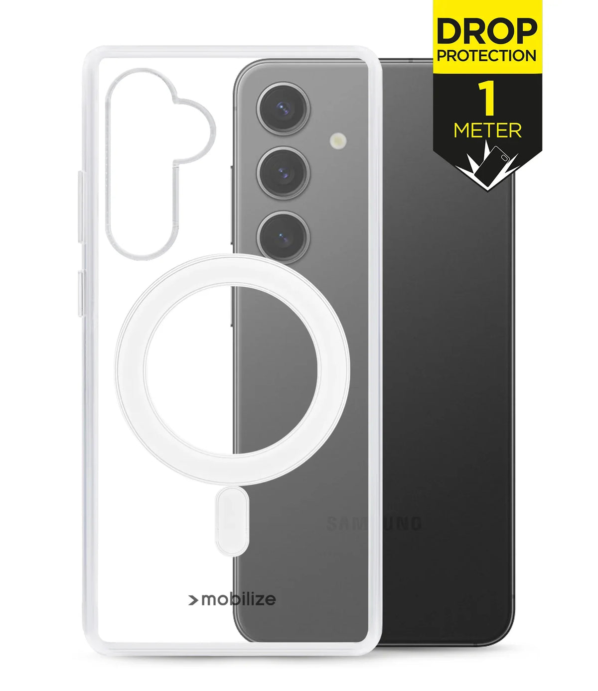 Mobilize Magsafe Compatible Naked Protection Case For Samsung Galaxy S24+ 5G Clear - Essentify