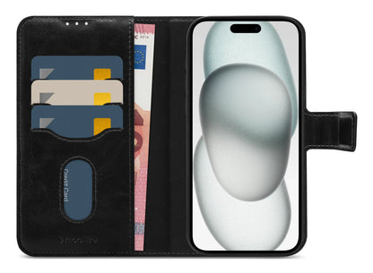 Mobilize 2In1 Magsafe Compatible Gelly Wallet Case Apple Iphone 15 Black - Essentify