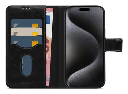 Mobilize 2In1 Magsafe Compatible Gelly Wallet Case Apple Iphone 15 Pro Max Black