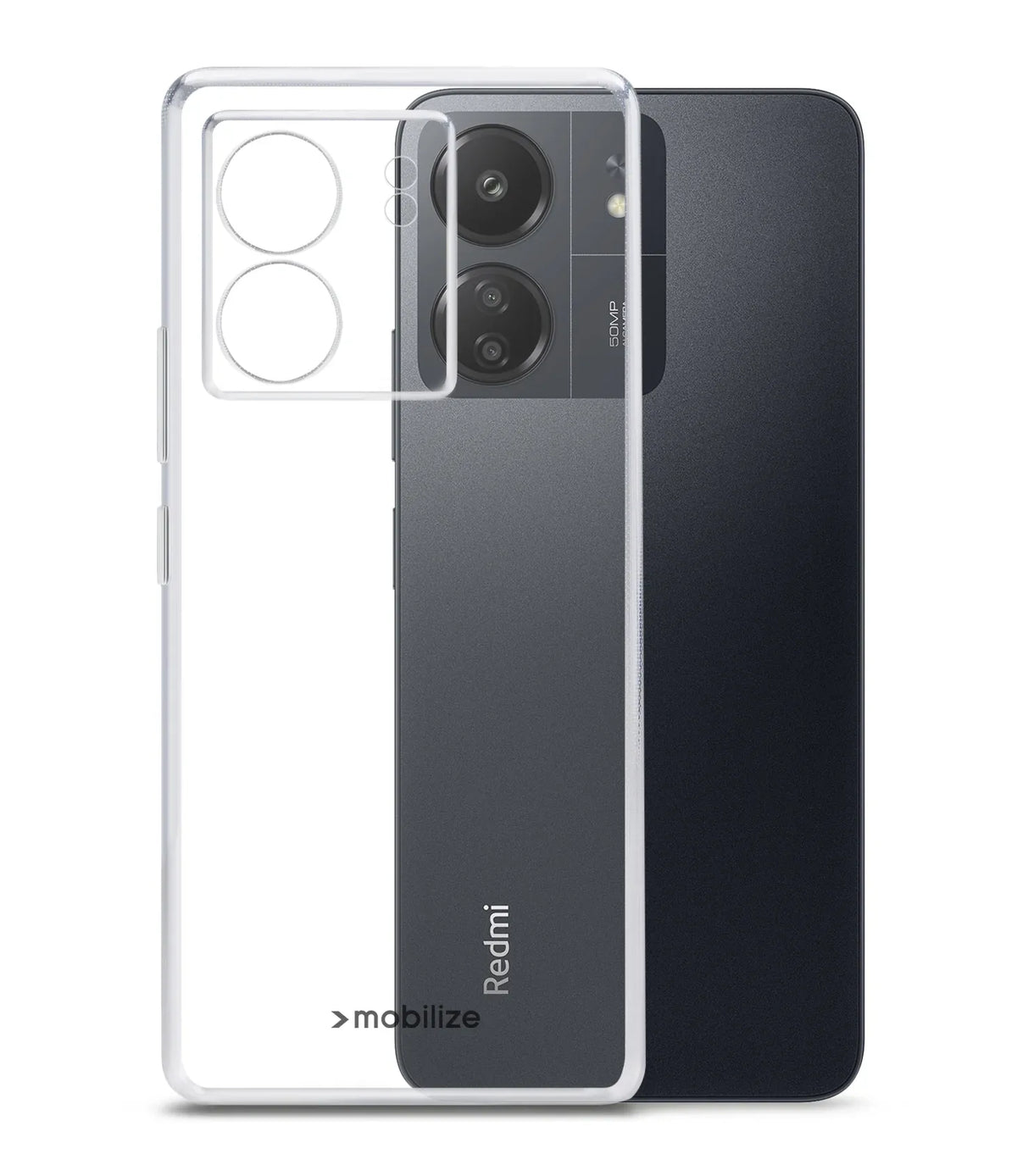 Mobilize Gelly Case Xiaomi Redmi 13C 4G/5G Clear - Essentify