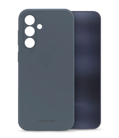 Mobilize Rubber Gelly Case Samsung Galaxy A25 5G Matt Blue - Essentify