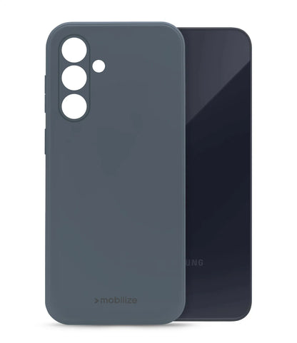 Mobilize Rubber Gelly Case Samsung Galaxy A35 5G Matt Blue - Essentify