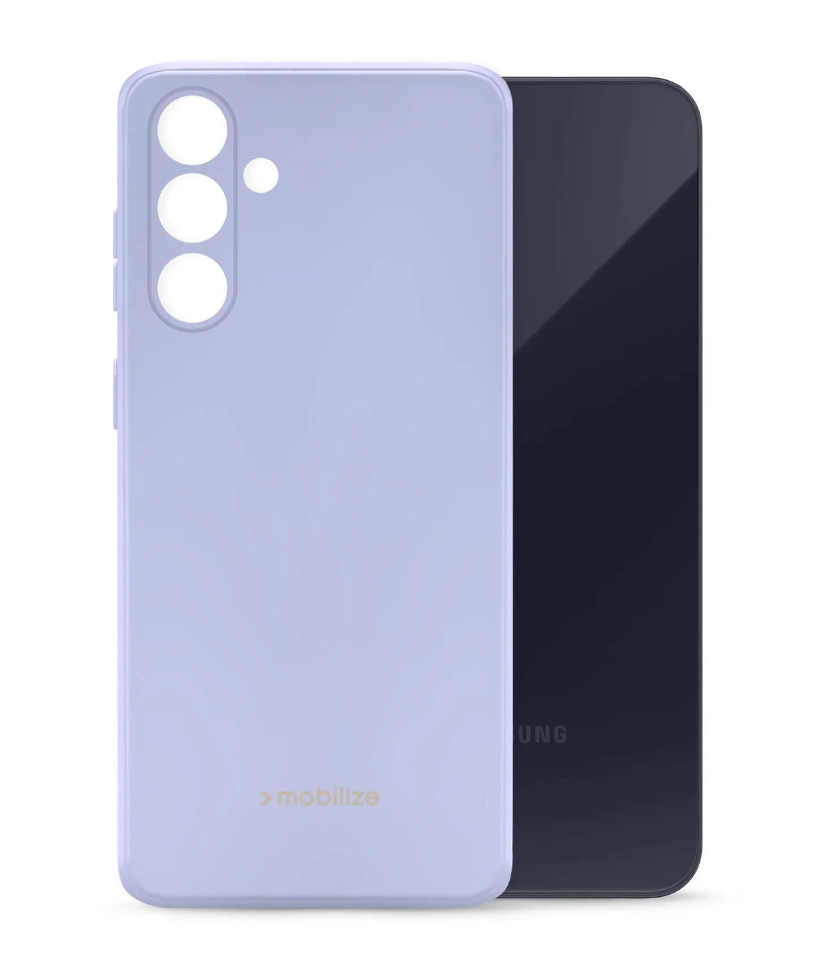 Mobilize Rubber Gelly Case Samsung Galaxy A35 5G Pastel Purple - Essentify